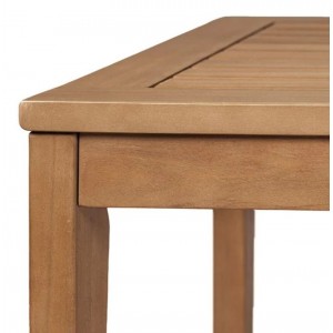 COFFEE Τραπεζάκι Σαλονιού Καθιστικού Βεράντας-Κήπου, Ακακία Φυσικό 100x50x45cm