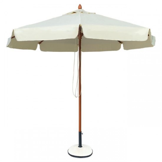SOLEIL ΟΜΠΡΕΛΑ ΞΥΛΙΝΗ  Φ300cm