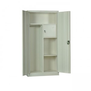 ΝΤΟΥΛΑΠΑ Δίφυλλη -  Μέταλλο Βαφή Άσπρο 90x45x185cm