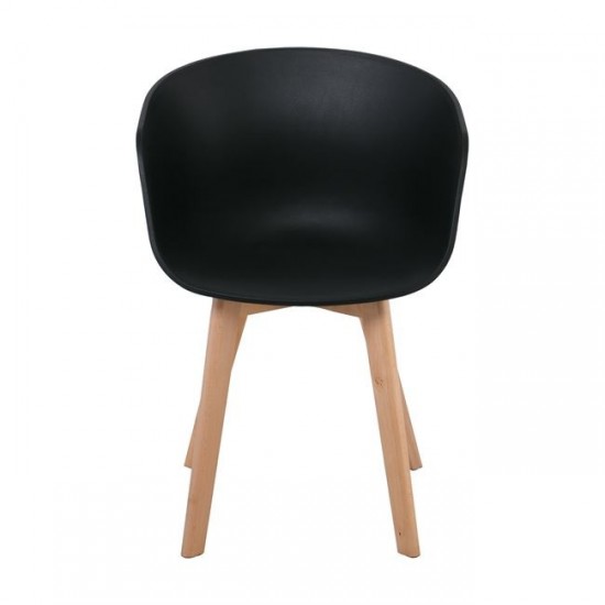 OPTIM ΠΟΛΥΘΡΟΝΑ ΡΡ ΜΑΥΡΗ ΜΕ ΞΥΛΙΝΑ ΠΟΔΙΑ