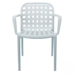 DENON ΠΟΛΥΘΡΟΝΑ PP ΑΣΠΡΗ  58x57x82cm