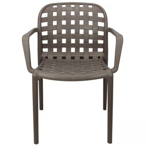 DENON ΠΟΛΥΘΡΟΝΑ PP MOCHA 58x57x82cm