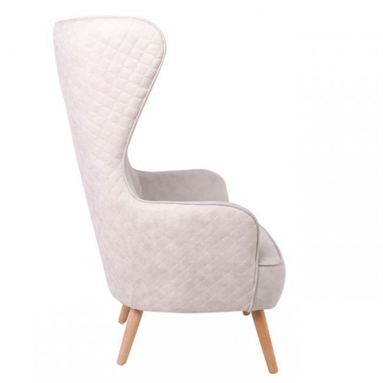 DOVELA ΠΟΛΥΘΡΟΝΑ ΥΦΑΣΜΑ ΕΚΡΟΥ  77x82x120cm