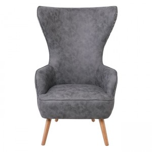 DOVELA ΠΟΛΥΘΡΟΝΑ ΥΦΑΣΜΑ ΓΚΡΙ  77x82x120cm