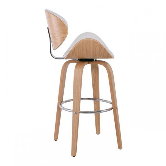 GOMEZ ΣΚΑΜΠΟ BAR ΦΥΣΙΚΟ, PU ΑΣΠΡΟ