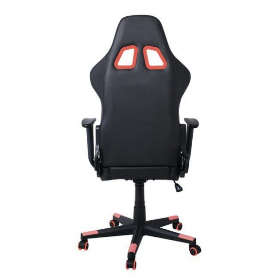 BF9150 GAMING ΠΟΛΥΘΡΟΝΑ ΔΙΕΥΘΥΝΤΗ PVC ΜΑΥΡΟ, ΚΟΚΚΙΝΟ