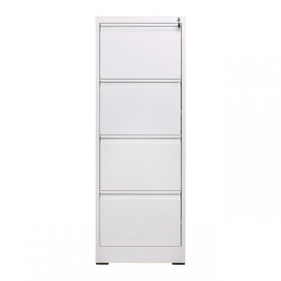 ΦΟΡΙΑΜΟΣ Αρχειοθέτησης Γραφείου 4 Συρτάρια, Μέταλλο Βαφή Άσπρο H.133