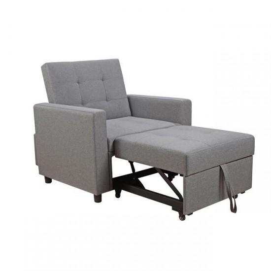 IMOLA ΠΟΛΥΘΡΟΝΑ ΚΡΕΒΑΤΙ ΥΦΑΣΜΑ ΓΚΡΙ ΑΝΟΙΧΤΟ