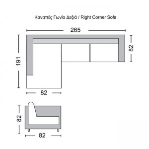 SECTOR ΚΑΝΑΠΕΣ ΜΕ ΔΕΞΙΑ ΓΩΝΙΑ, ΥΦΑΣΜΑ ΑΝΘΡΑΚΙ