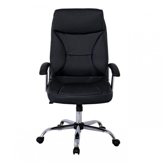 BF5700 ΠΟΛΥΘΡΟΝΑ ΔΙΕΥΘΥΝΤΗ ΧΡΩΜΙΟ, PU ΜΑΥΡΟ