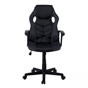 BF7700 BUCKET ΠΟΛΥΘΡΟΝΑ ΔΙΕΥΘΥΝΤΗ MESH & PU ΜΑΥΡΟ/ΓΚΡΙ 