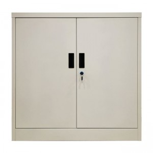 ΝΤΟΥΛΑΠΙ Δίφυλλο - Μέταλλο Βαφή Άσπρο 90x40x90cm