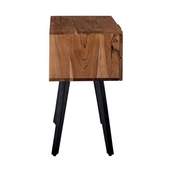 ANKO ΚΟΜΟΔΙΝΟ ΑΠΟ ΜΕΤΑΛΛΟ & ΑΚΑΚΙΑ  47x35x65cm