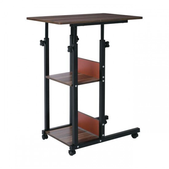 LIFT ΒΟΗΘΗΤΙΚΟ ΤΡΑΠΕΖΑΚΙ ΜΕΤΑΛΛΙΚΟ ΜΑΥΡΟ, ΣΚΟΥΡΟ ΚΑΡΥΔΙ 60x40x68/85cm