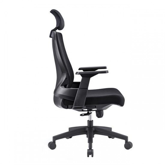 BF8900 Πολυθρόνα Γραφείου Διευθυντή Mesh - Ύφασμα Μαύρο-ΠΟΛΥΘΡΟΝΑ ΔΙΕΥΘΥΝΤΗ-ΠΟΛΥΘΡΟΝΑ-