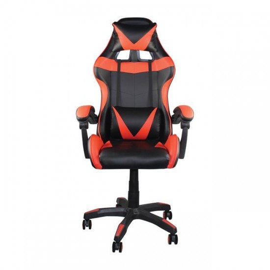 Gaming ΠΟΛΥΘΡΟΝΑ PU ΜΑΥΡΟ, ΚΟΚΚΙΝΟ