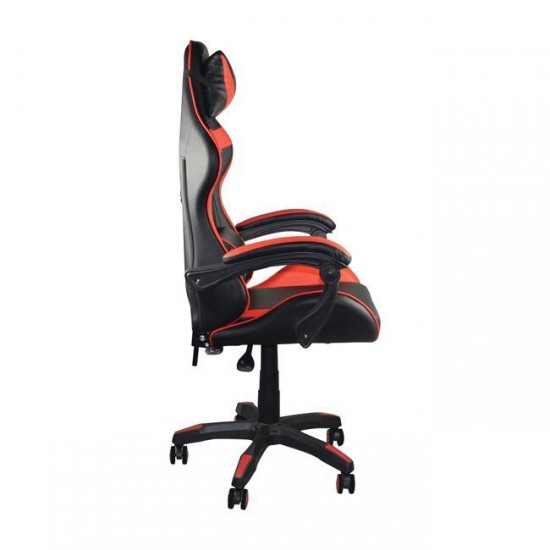 Gaming ΠΟΛΥΘΡΟΝΑ PU ΜΑΥΡΟ, ΚΟΚΚΙΝΟ