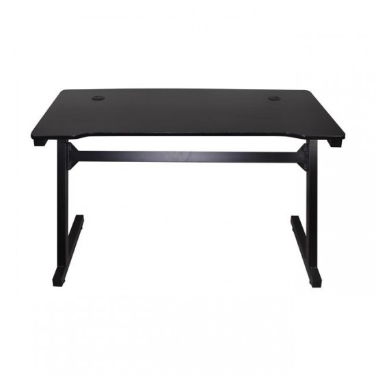 GAMING Γραφείο 120x60cm τ.Carbon Μέταλλο Βαφή Μαύρο 120x60x75cm