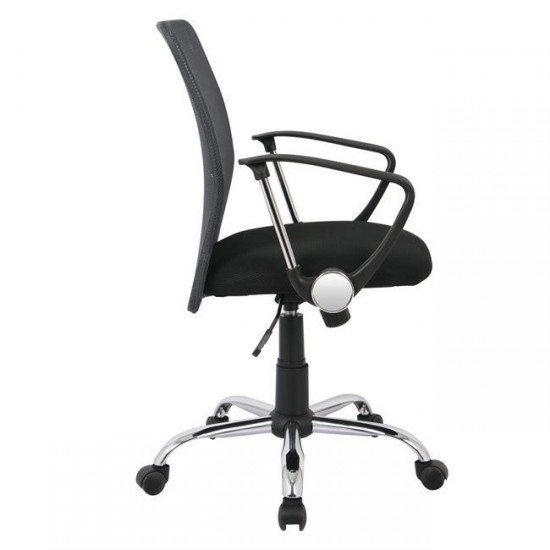 BF2009 ΠΟΛΥΘΡΟΝΑ ΓΡΑΦΕΙΟΥ MESH ΑΝΘΑΡΚΙ, ΜΑΥΡΟ