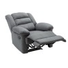 JULIA Πολυθρόνα Relax Σαλονιού - Καθιστικού, Ύφασμα Γκρι 93x90x100cm
