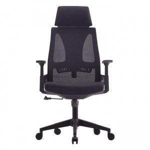 BF8750 ΠΟΛΥΘΡΟΝΑ ΓΡΑΦΕΙΟΥ MESH ΜΑΥΡΟ, ΥΦΑΣΜΑ ΜΑΥΡΟ 