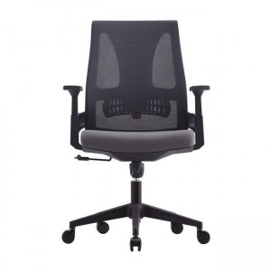 BF8760 ΠΟΛΥΘΡΟΝΑ ΓΡΑΦΕΙΟΥ MESH ΓΚΡΙ, ΥΦΑΣΜΑ ΓΚΡΙ