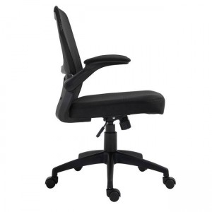 BF2920W ΠΟΛΥΘΡΟΝΑ ΓΡΑΦΕΙΟΥ ΑΝΑΚΛΙΝΟΜΕΝΑ ΜΠΡΑΤΣΑ - MESH ΜΑΥΡΟ