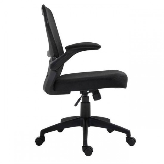 BF2920W ΠΟΛΥΘΡΟΝΑ ΓΡΑΦΕΙΟΥ ΑΝΑΚΛΙΝΟΜΕΝΑ ΜΠΡΑΤΣΑ - MESH ΜΑΥΡΟ-ΠΟΛΥΘΡΟΝΑ ΓΡΑΦΕΙΟΥ-ΥΦΑΣΜΑ MSH-ΜΕΤΑΛΛΟ-ΜΑΥΡΟ-