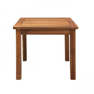LUGANO Τραπεζάκι Βοηθητικό Ξαπλώστρας, Ξύλο Acacia Απόχρωση Φυσικό 45x45x45cm