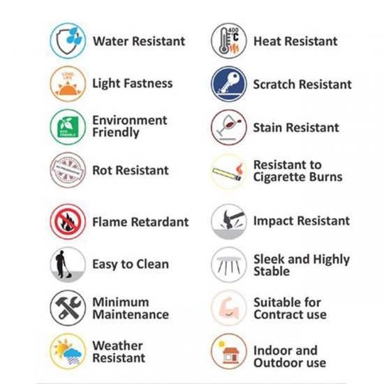 HPL (High Pressure Laminated) Επιφάνεια Τραπεζιού Απόχρωση Marble Φ70cm