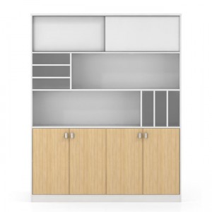 THESIS Βιβλιοθήκη Γραφείου,Beech -Άσπρο 160x40x200cm