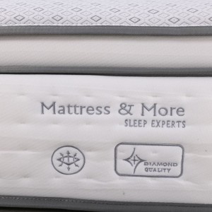 ΣΤΡΩΜΑ Pocket Spring 5-Zone Gel Memory Foam + Latex, Μονής Όψης (2) 160x200x(34/32)cm