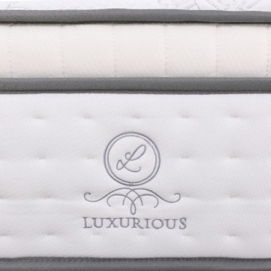 ΣΤΡΩΜΑ Pocket Spring 5-Zone, Gel Memory Foam, Μονής Όψης (4) 160x200x(33/31)cm