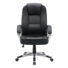 BF6950W Πολυθρόνα Γραφείου Διευθυντή, Pu Μαύρο 65x70x110/120cm