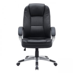 BF6950W Πολυθρόνα Γραφείου Διευθυντή, Pu Μαύρο 65x70x110/120cm