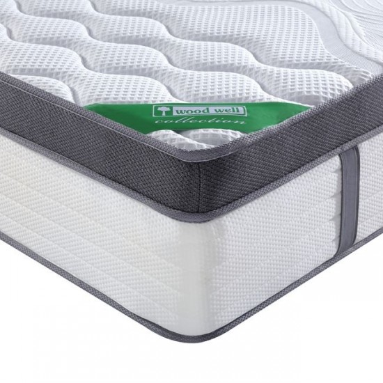 ΣΤΡΩΜΑ Pocket Spring 5-Zone Gel Memory Foam+Latex, Διπλής Όψης και Αίσθησης Roll Pack(4) 160x200x36cm