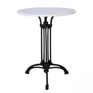 Επιφάνεια Μάρμαρο Sintered Stone, Απόχρωση White Marble (MDF για στήριξη βάσης) Φ60cm/11mm