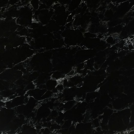 HPL (High Pressure Laminated) Επιφάνεια Τραπεζιού Απόχρωση Black Marble, Εξωτερικού χώρου 80x80cm