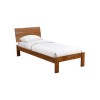 CAPITAL Κρεβάτι Μονό, για Στρώμα 90x200cm, Ακακία Φυσικό