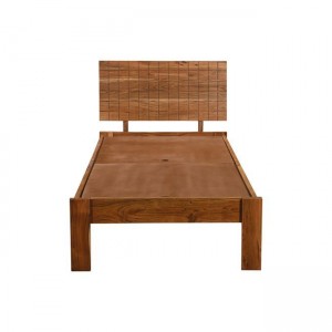 CAPITAL Κρεβάτι Μονό, για Στρώμα 90x200cm, Ακακία Φυσικό