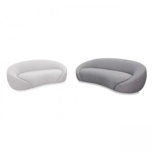 RAMON Καναπές 3θ - Σαλονιού - Καθιστικού, Ύφασμα Γκρι 229x106x78cm 