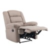 JULIA Πολυθρόνα Relax Σαλονιού - Καθιστικού, Ύφασμα Cappuccino 93x90x100cm