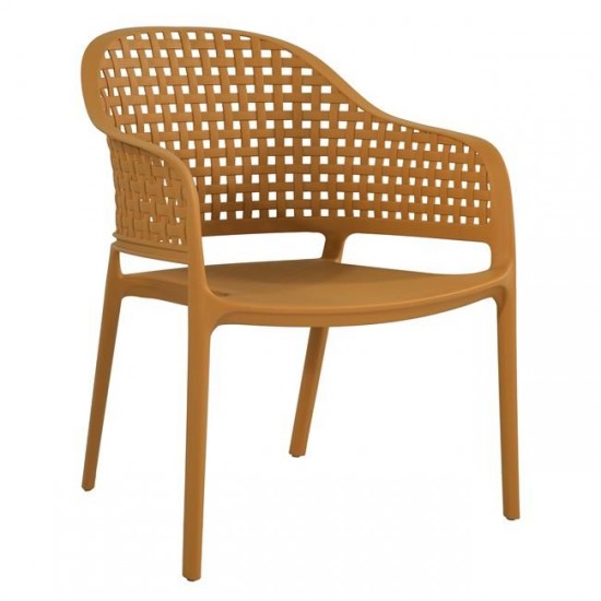 MALAGA Set Σαλόνι Κήπου 4τεμ, PP-UV Κροκί