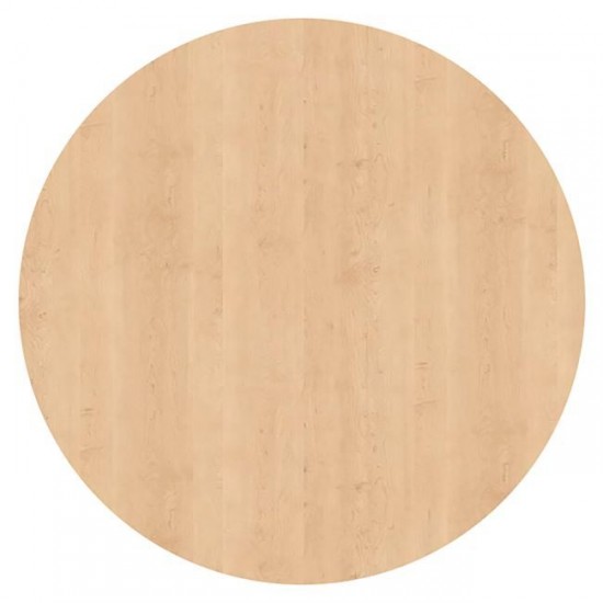 Contract Sliq Smooth Supreme Επιφάνεια Τραπεζιού τ.Werzalit Απόχρωση Maple Φ60cm/16mm