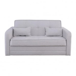 CAMAL Καναπές – Κρεβάτι με Αποθηκευτικό Χώρο, 2Θέσιος Ύφασμα Γκρι Ανοιχτό 169x105x90cm