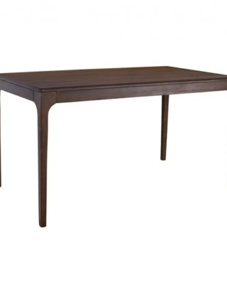 CARTER Τραπέζι Τραπεζαρίας, Απόχρωση Καρυδί 140x80cm