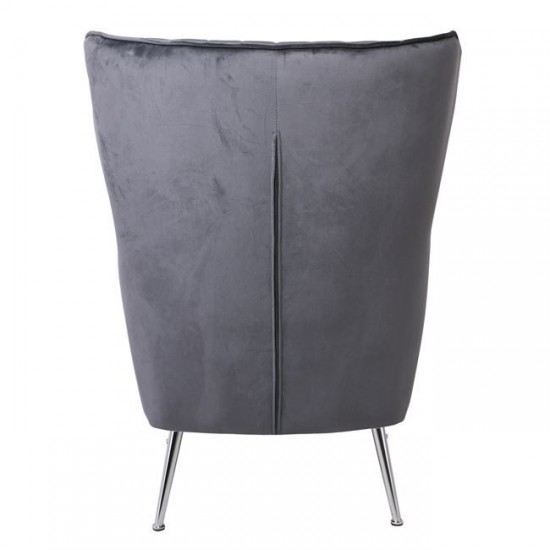 CROMA ΠΟΛΥΘΡΟΝΑ ΥΦΑΣΜΑ VELURE ΓΚΡΙ