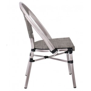 COSTA ΚΑΡΕΚΛΑ DINING ΑΛΟΥΜΙΝΙΟ ANTIQUE GREY, TEXTILENE ΜΠΕΖ COSTA ΚΑΡΕΚΛΑ DINING ΑΛΟΥΜΙΝΙΟ ANTIQUE GREY, TEXTILENE ΜΠΕΖ