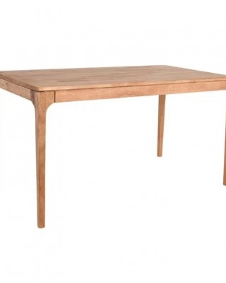 CARTER Τραπέζι Τραπεζαρίας, Απόχρωση Φυσικό 140x80cm