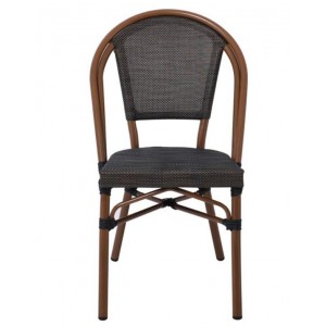 COSTA ΚΑΡΕΚΛΑ DINING ΑΛΟΥΜΙΝΙΟ ΚΑΡΥΔΙ, TEXTILENE ΜΑΥΡΟ COSTA ΚΑΡΕΚΛΑ DINING ΑΛΟΥΜΙΝΙΟ ΚΑΡΥΔΙ, TEXTILENE ΜΑΥΡΟ